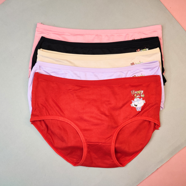 Happy Smile Simple Cotton Underwear