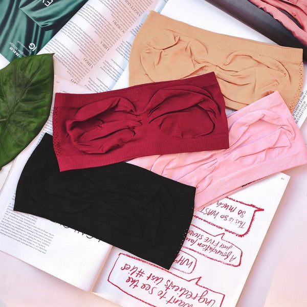 Pack of 4 Strapless Bra