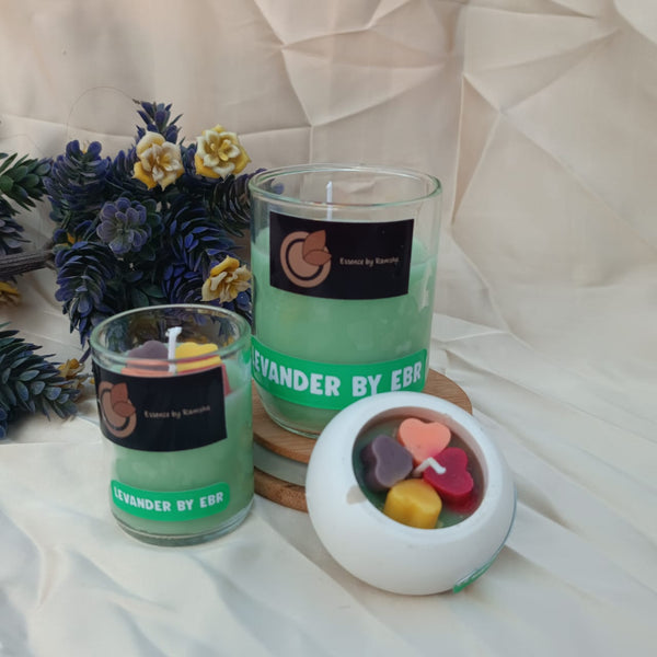 Green Color Scented Lavender By EBR