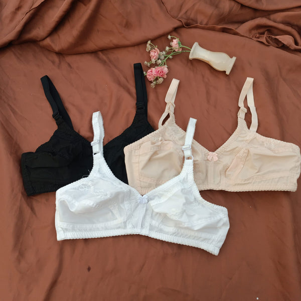 Simple Summer Cotton Bra's