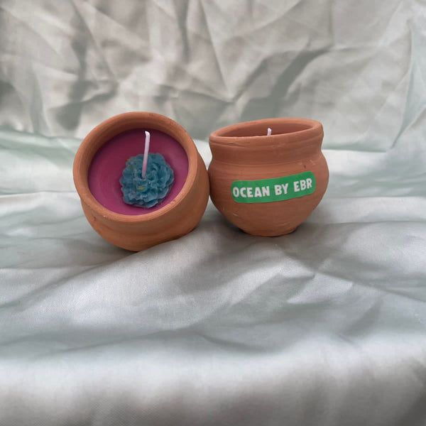 Small Matka Scented Candle