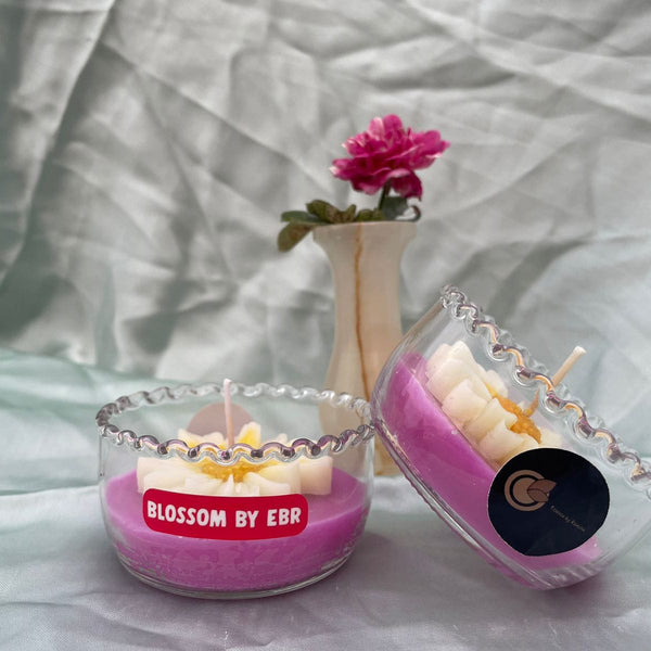 Daisy Flower Bowl Scented Candle