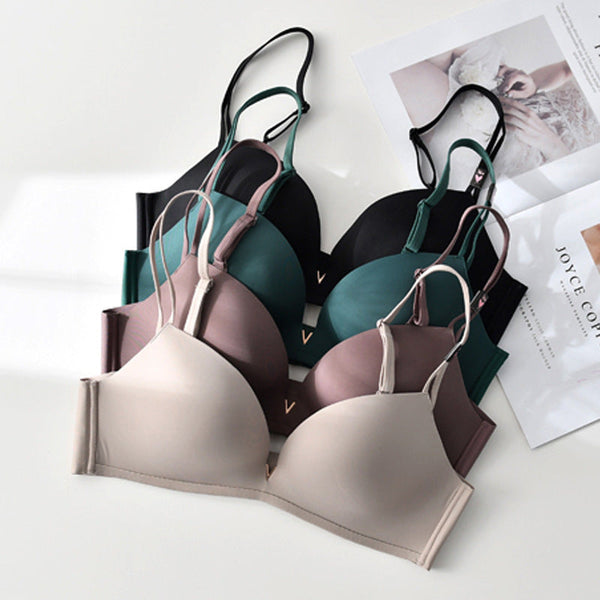 Ultra Soft Double Padded Deep Cleavage  Padded Bra